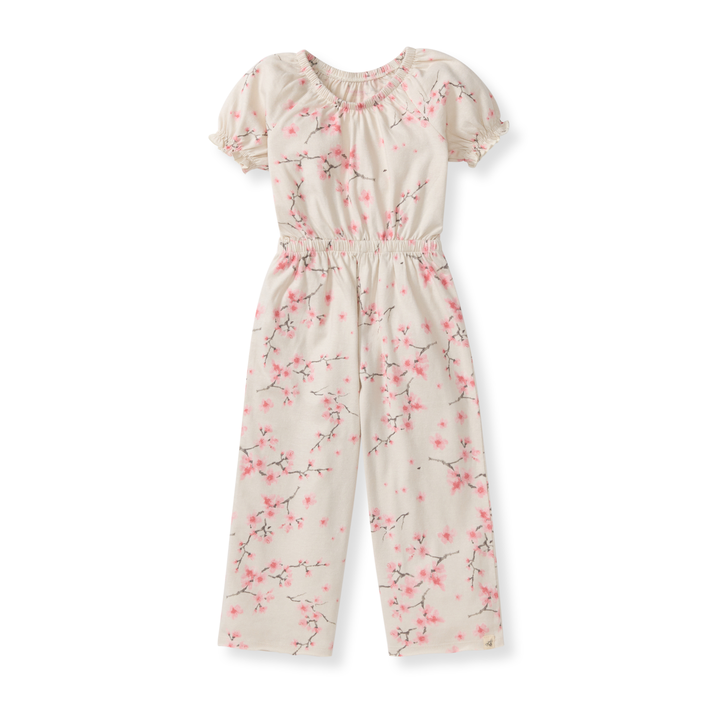 Burt's Bees Baby - Cherry Blossoms Girl Jumpsuit