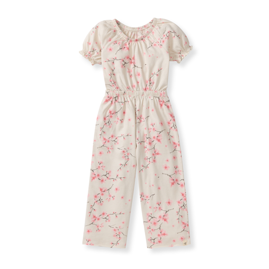 Burt's Bees Baby - Cherry Blossoms Girl Jumpsuit