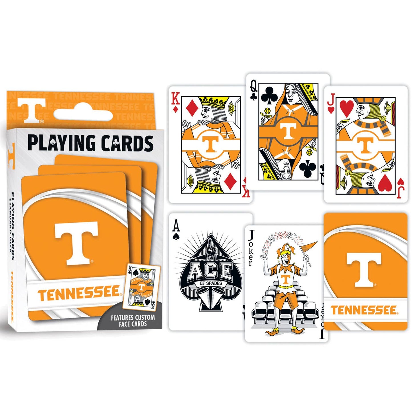 Masterpieces Puzzles - Tennessee Volunteers Playing Cards