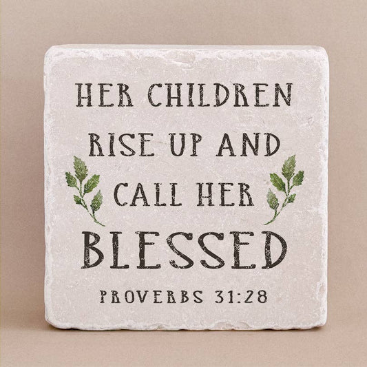 Twelve Stone Art - 547N | Proverbs 31:28