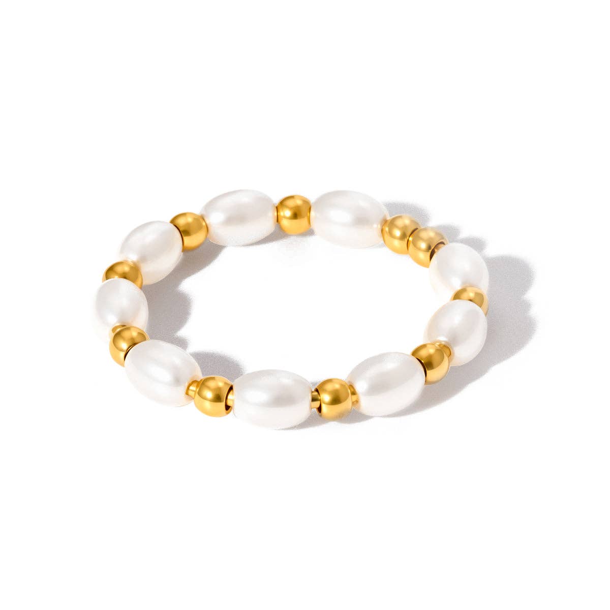 Pretty Simple - Delightful Pearl Ring - WATERPROOF
