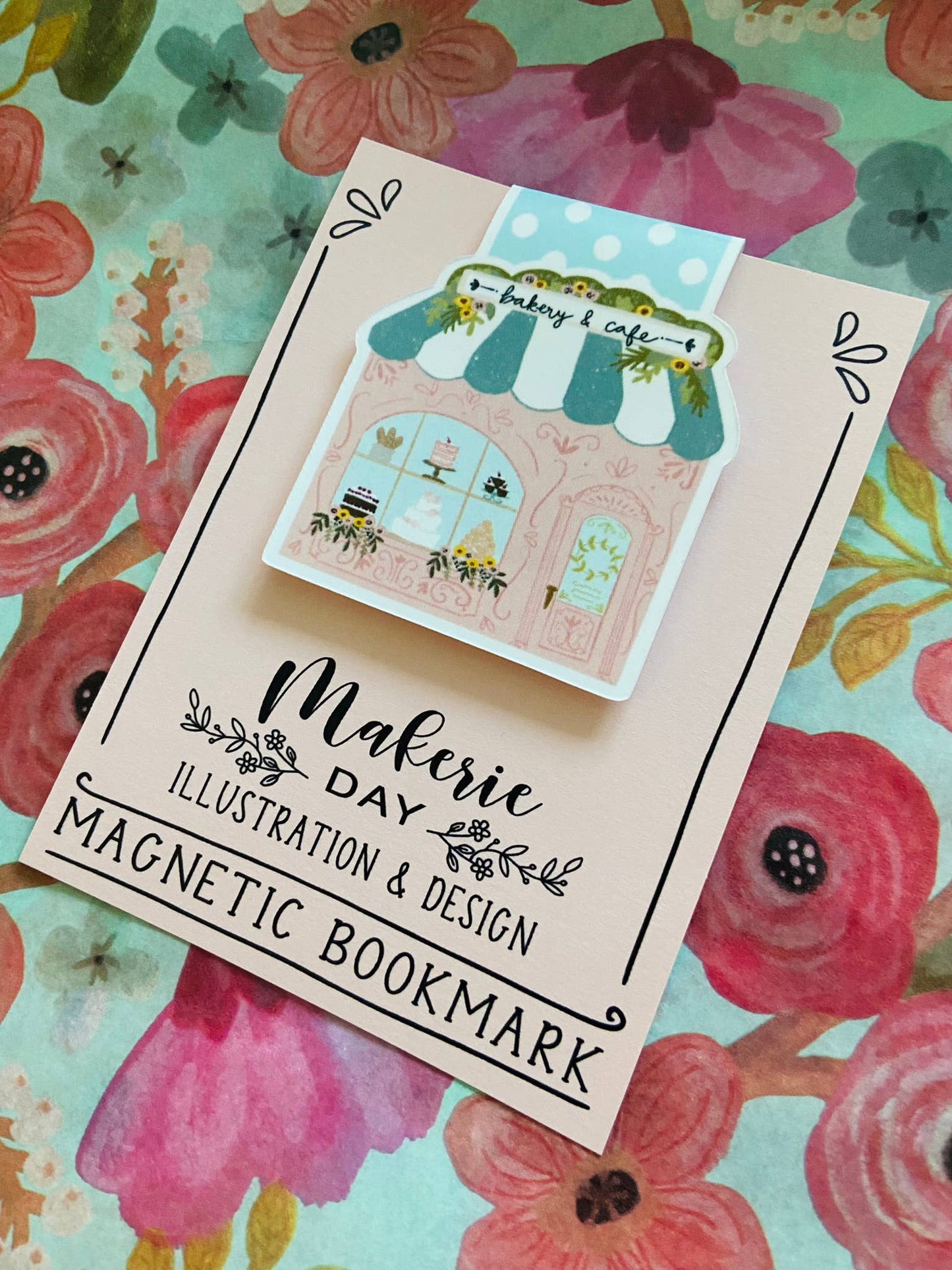 Makerie Day - Bakery Shop Magnetic Bookmark