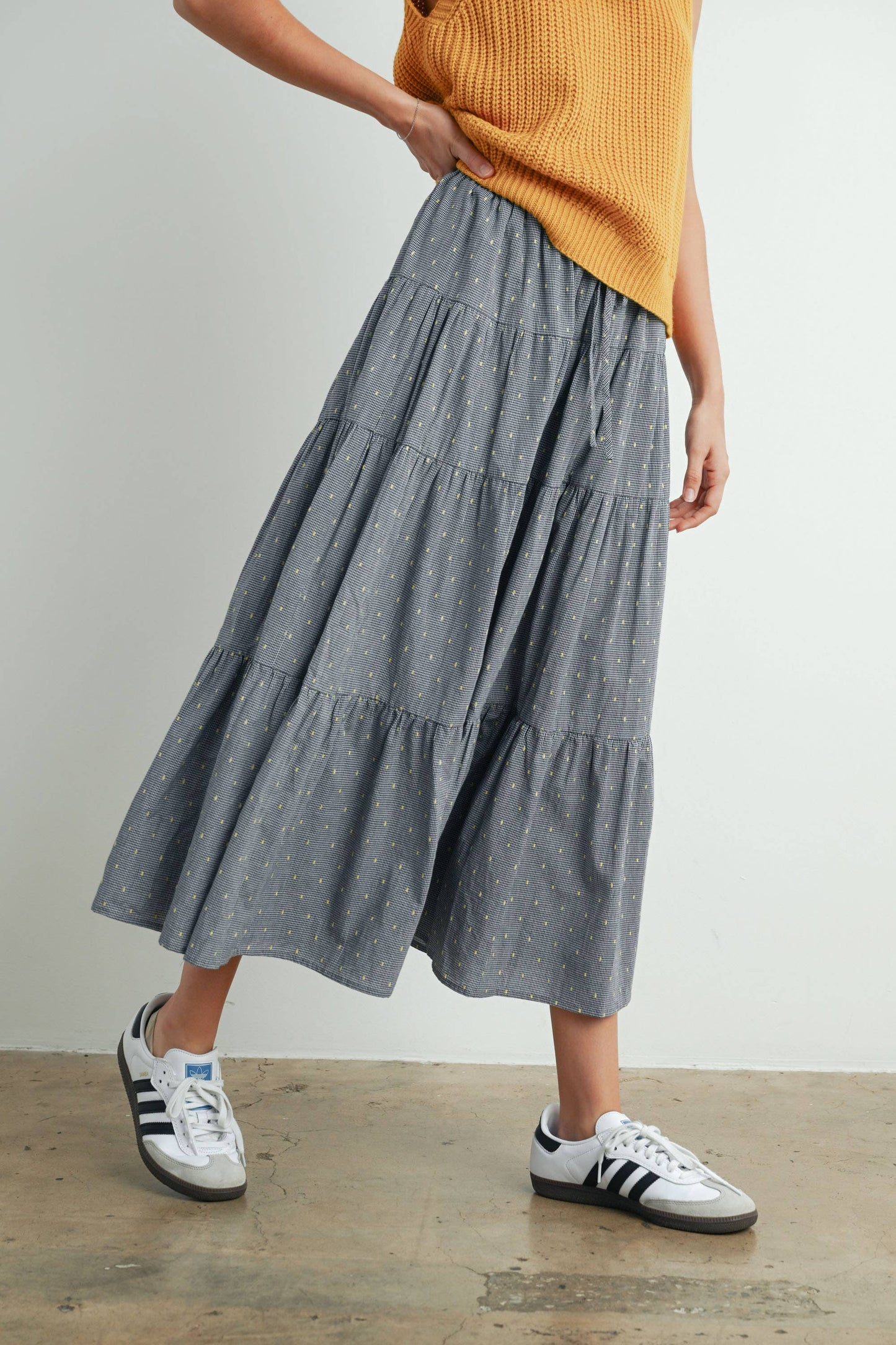 BUTTERMELON - Flowy Maxi Skirt - BMS7624