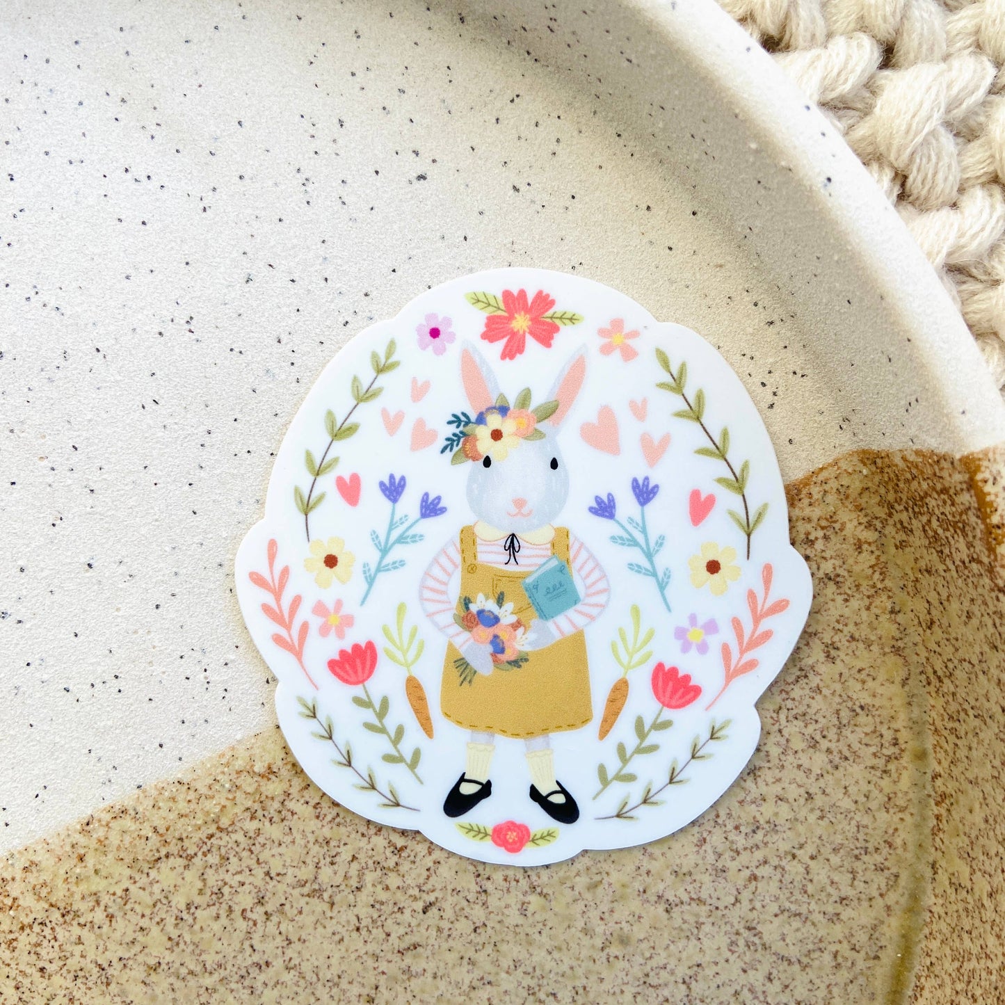 Makerie Day - Spring Bunny Sticker