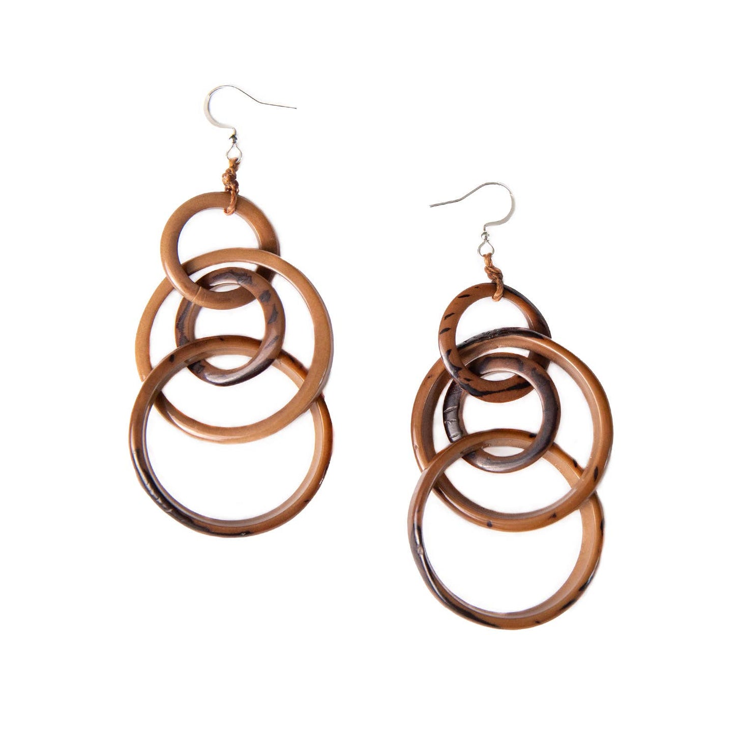 Organic Tagua Jewelry - Yazmine Earrings