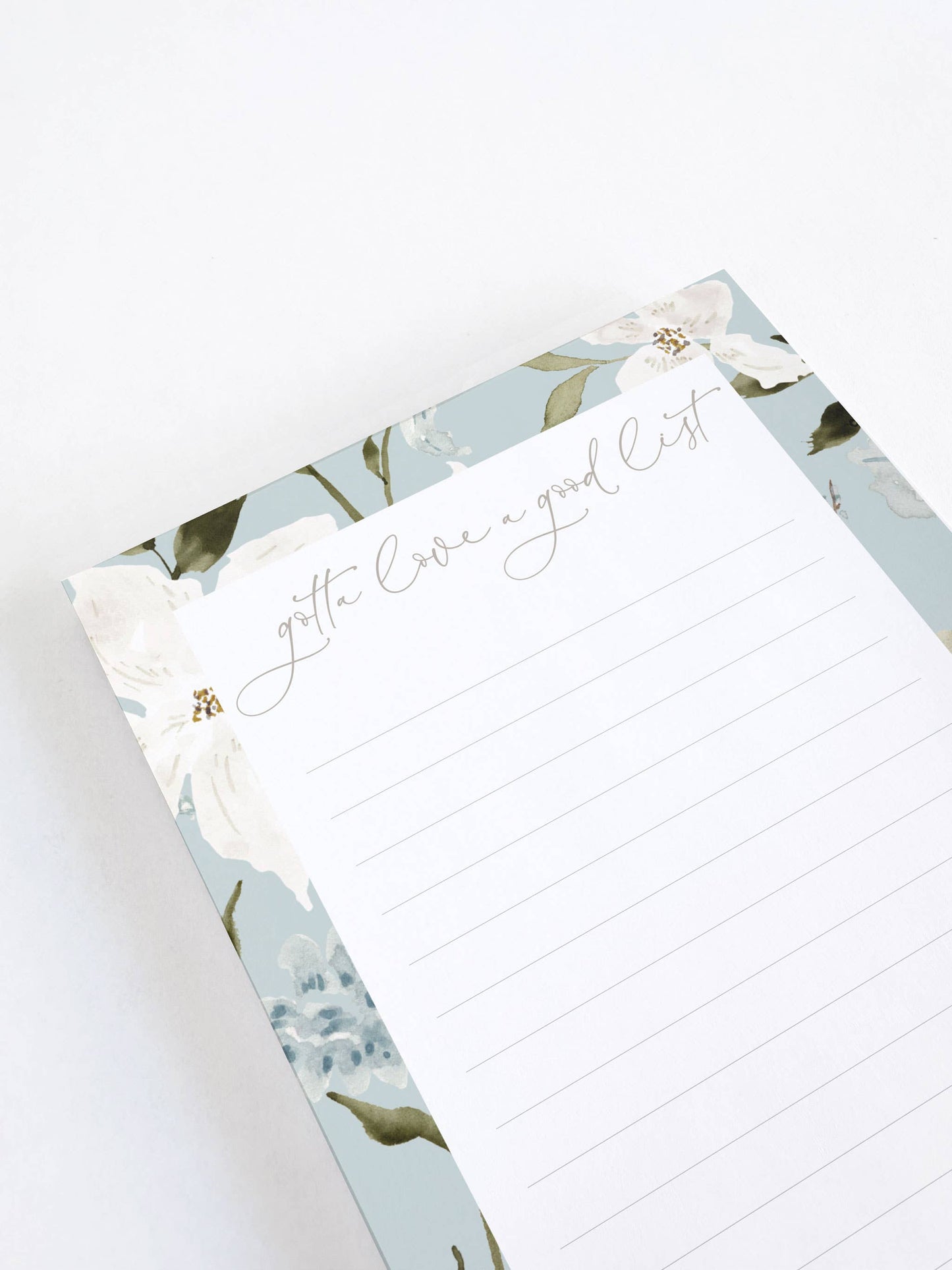 Beth Schneider Designs, LLC - Good List Notepad
