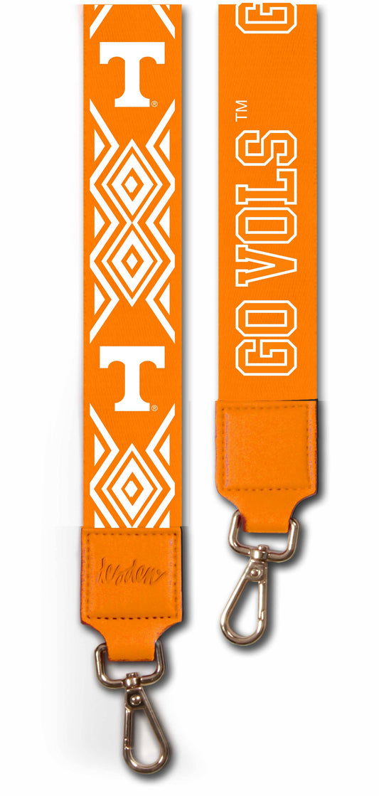 Desden - 2' wide Printed Purse Strap- Tennessee