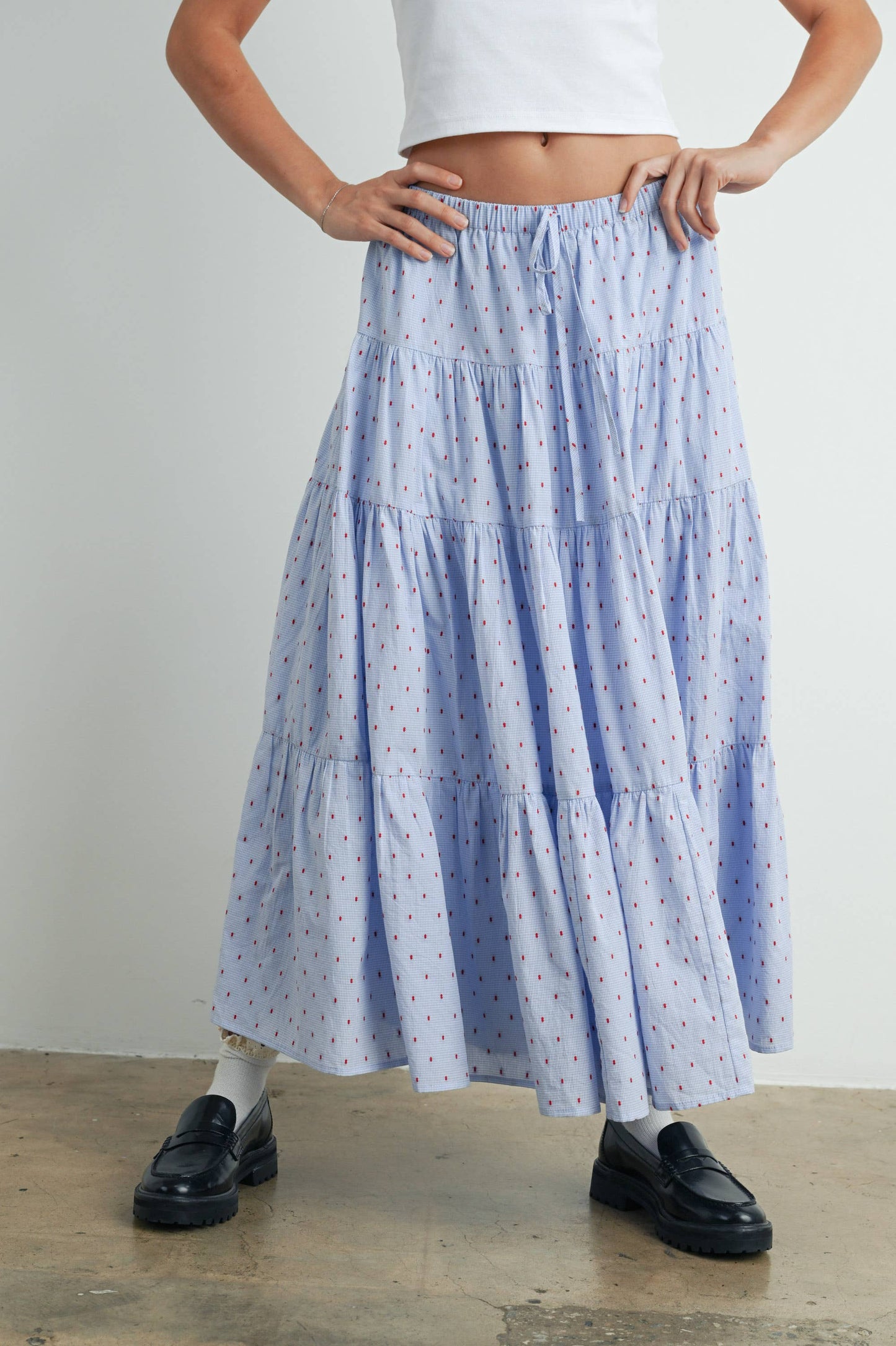 BUTTERMELON - Flowy Maxi Skirt - BMS7624