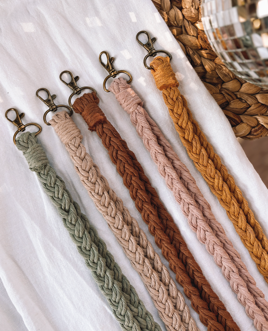 Offhand Fibers - Boho Lanyard | Badge ID Holder