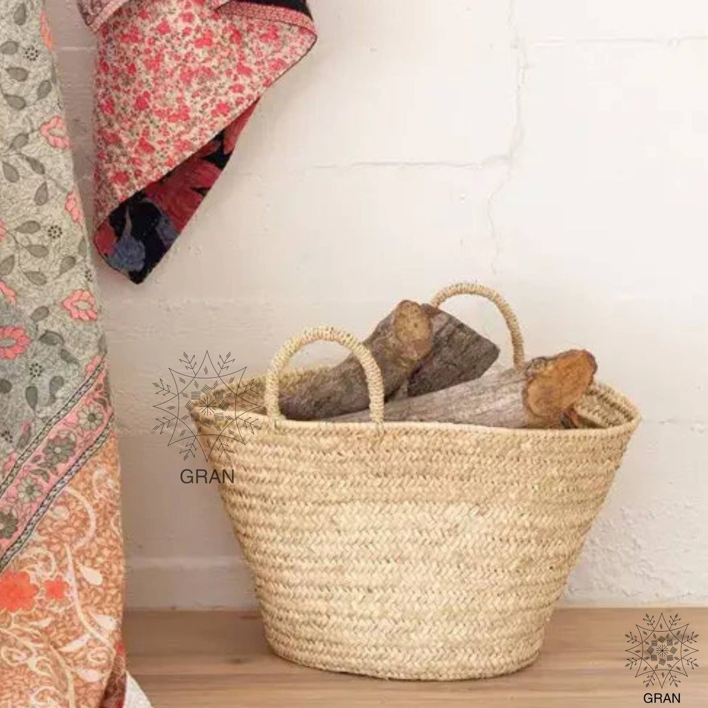 Gran Wholesale - French Market Basket, Straw tote Bag, Shopping Basket