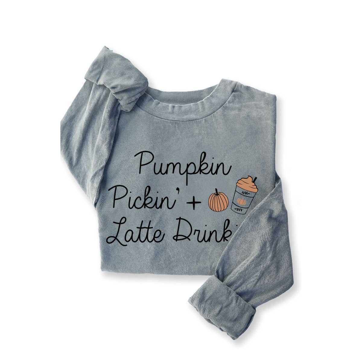 HRTandLUV - PUMPKIN LATTE MINERAL GRAPHIC LS
