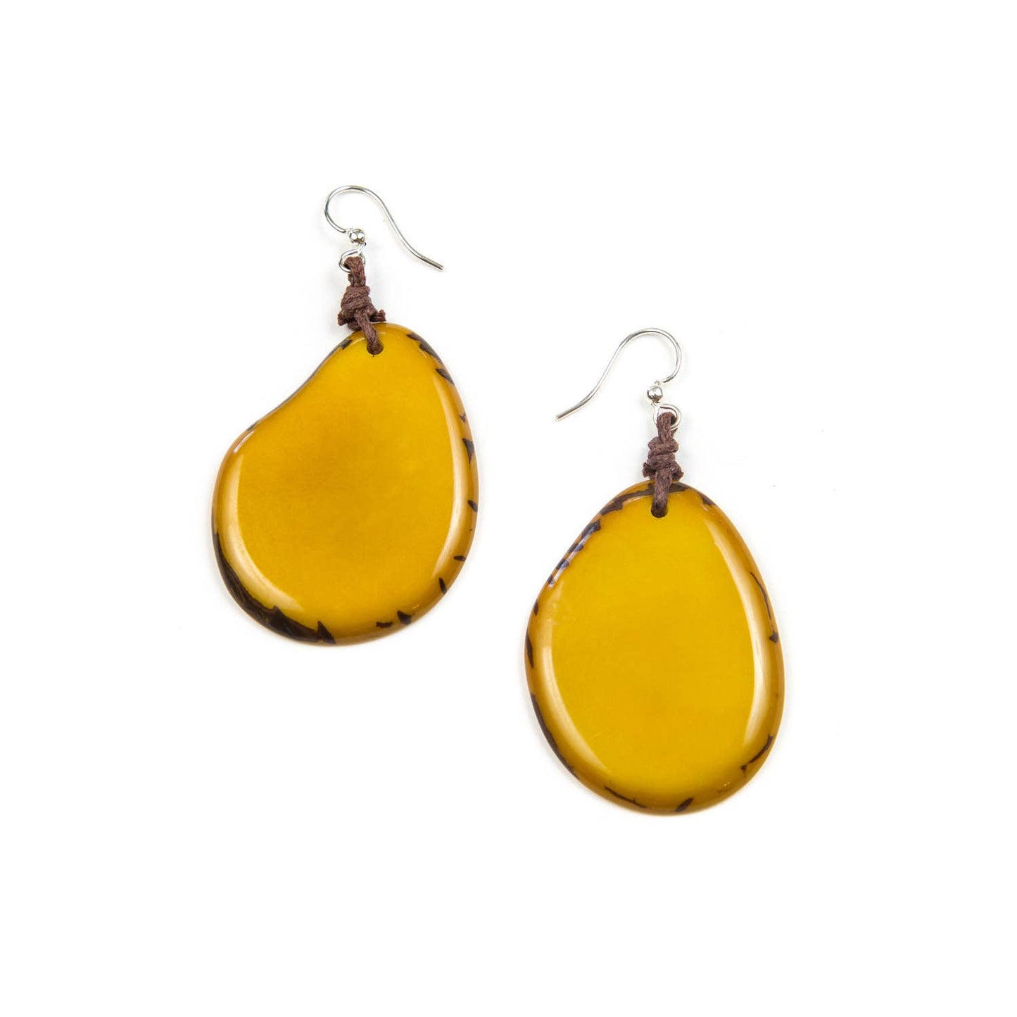 Organic Tagua Jewelry - Amigas Earrings