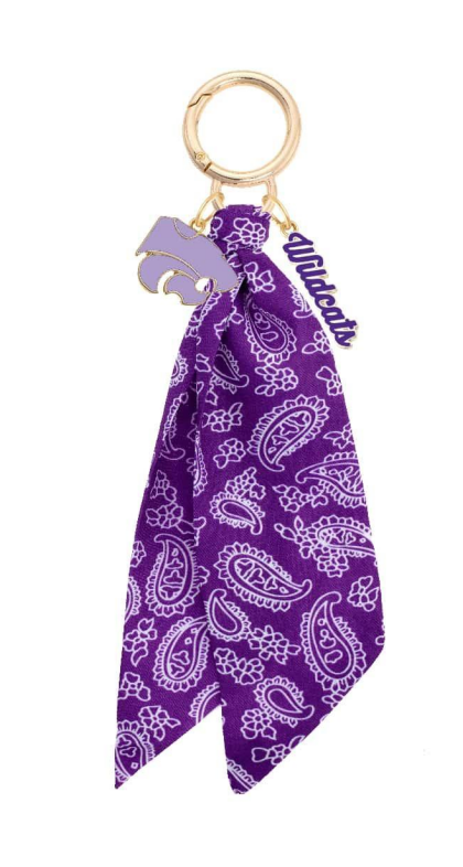 Canvas Style - Kansas State Wildcats Logo Bandana Bag Charm
