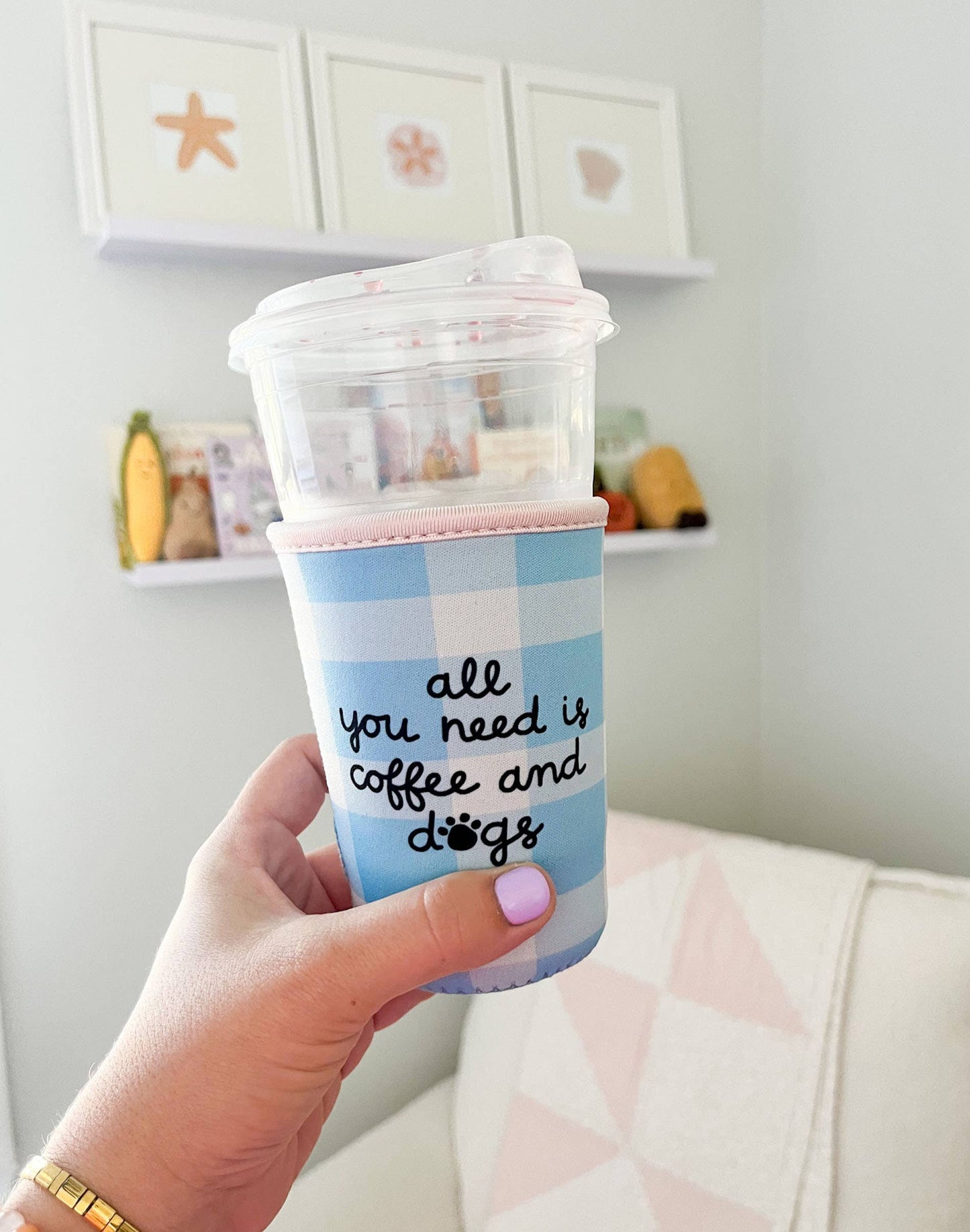 Callie Danielle - Coffee & Dogs Drink Sleeve