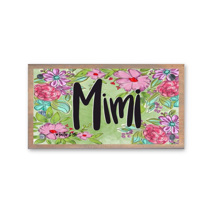 Baxter & Me - Gigi Driftwood Happy Block