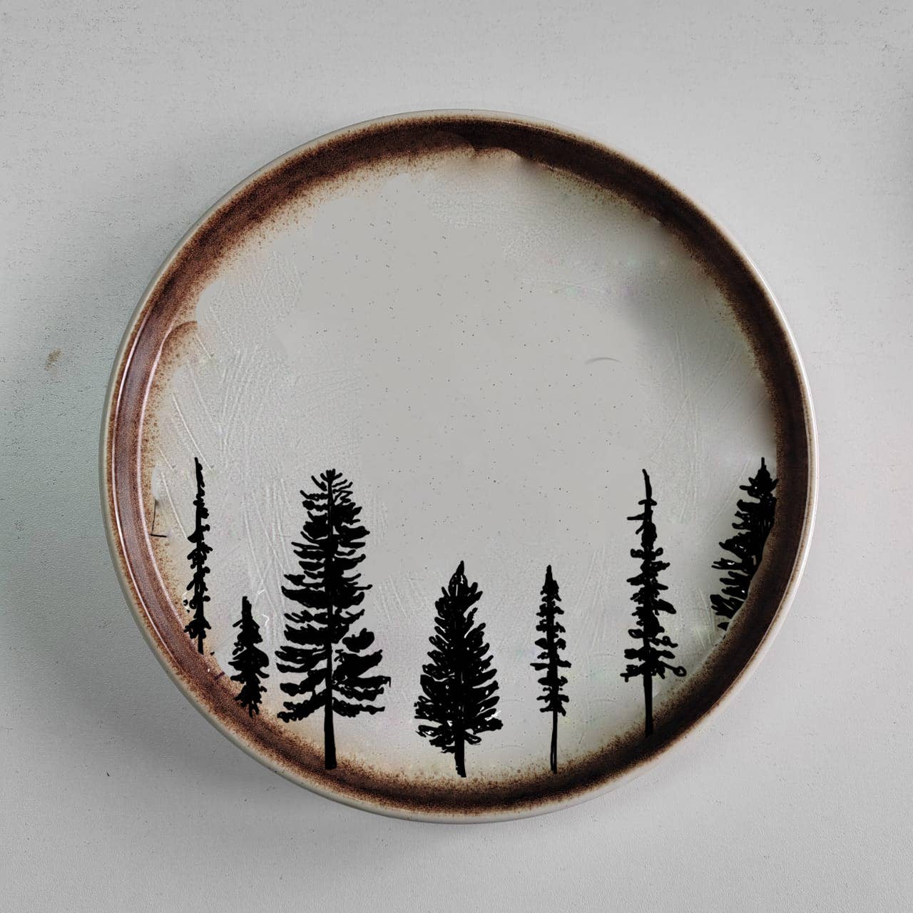 Artsy Em - Evergreen Tree Plate