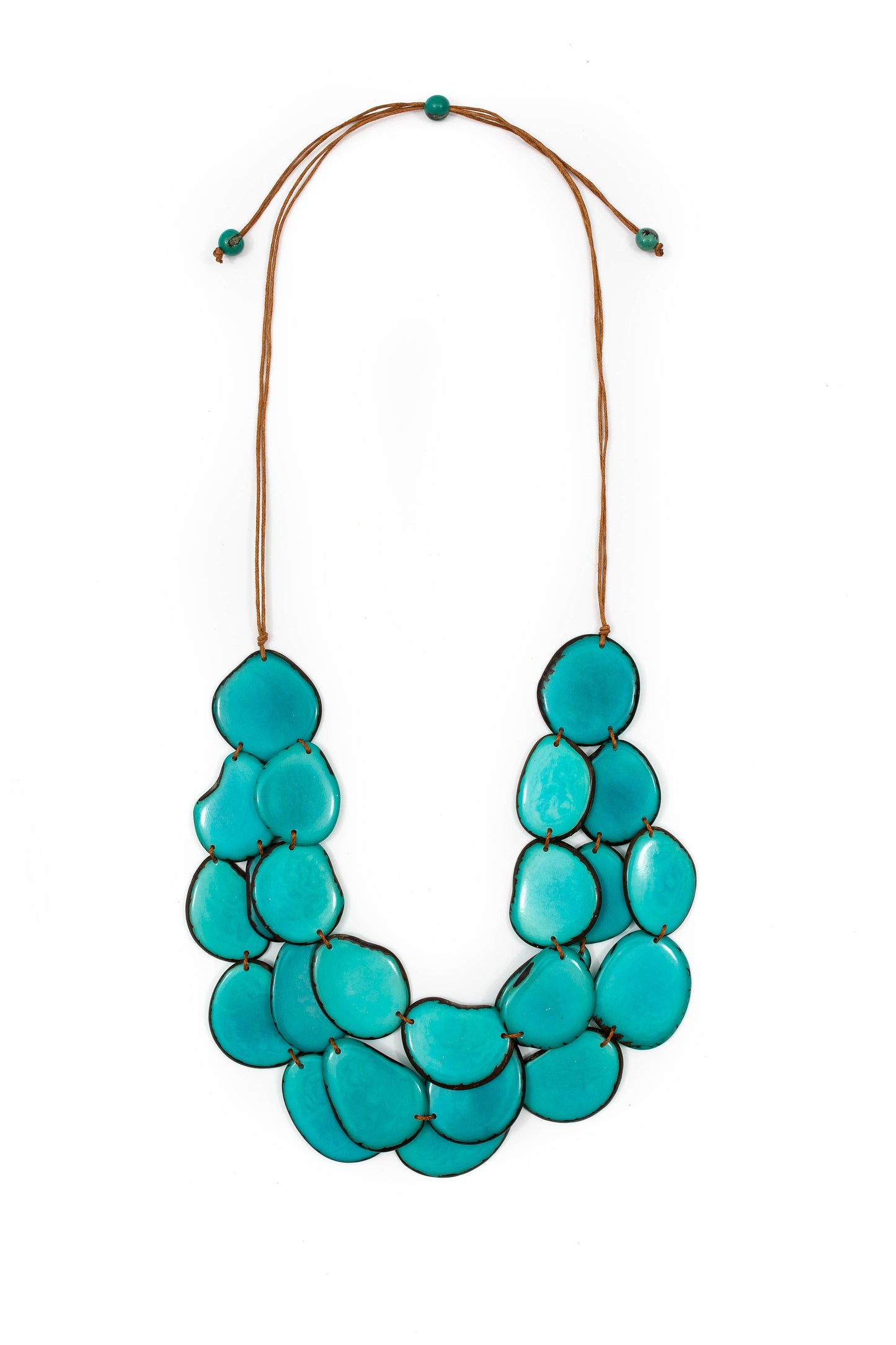 Organic Tagua Jewelry - Amigas Necklace