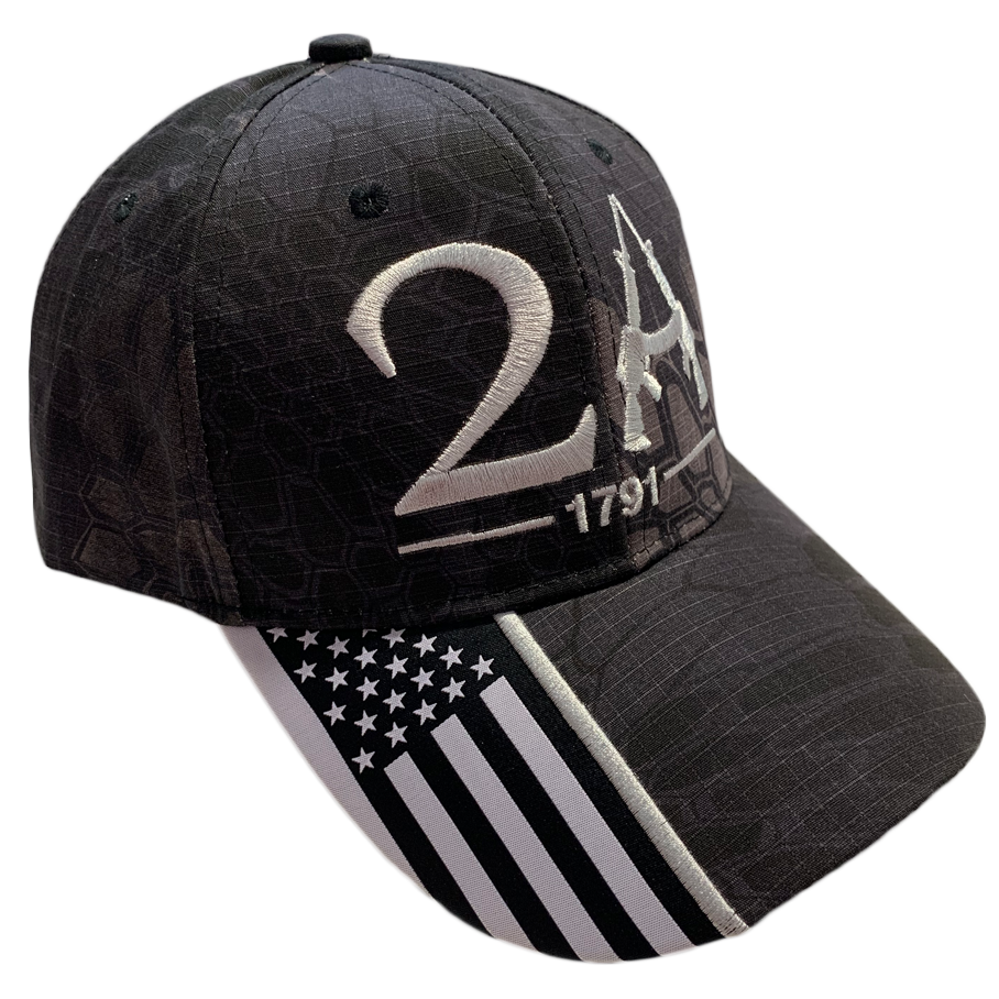 I Love My Freedom - Camo Second Amendment Hat