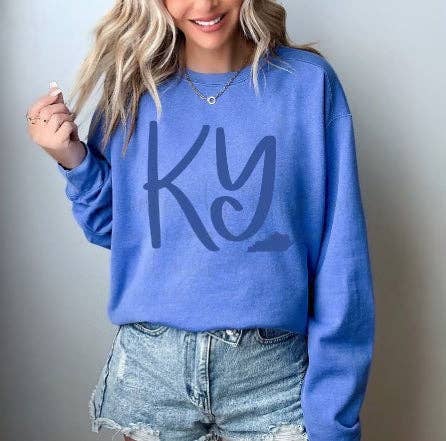 Kentucky Flo Blue Sweatshirt