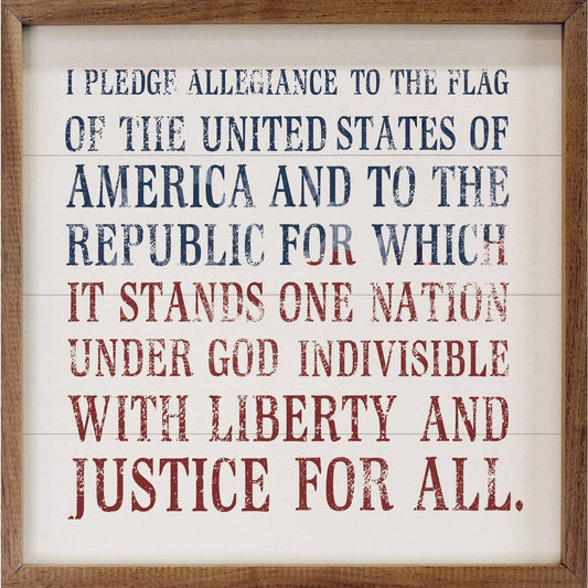 Kendrick Home - Pledge Allegiance Blue And Red White