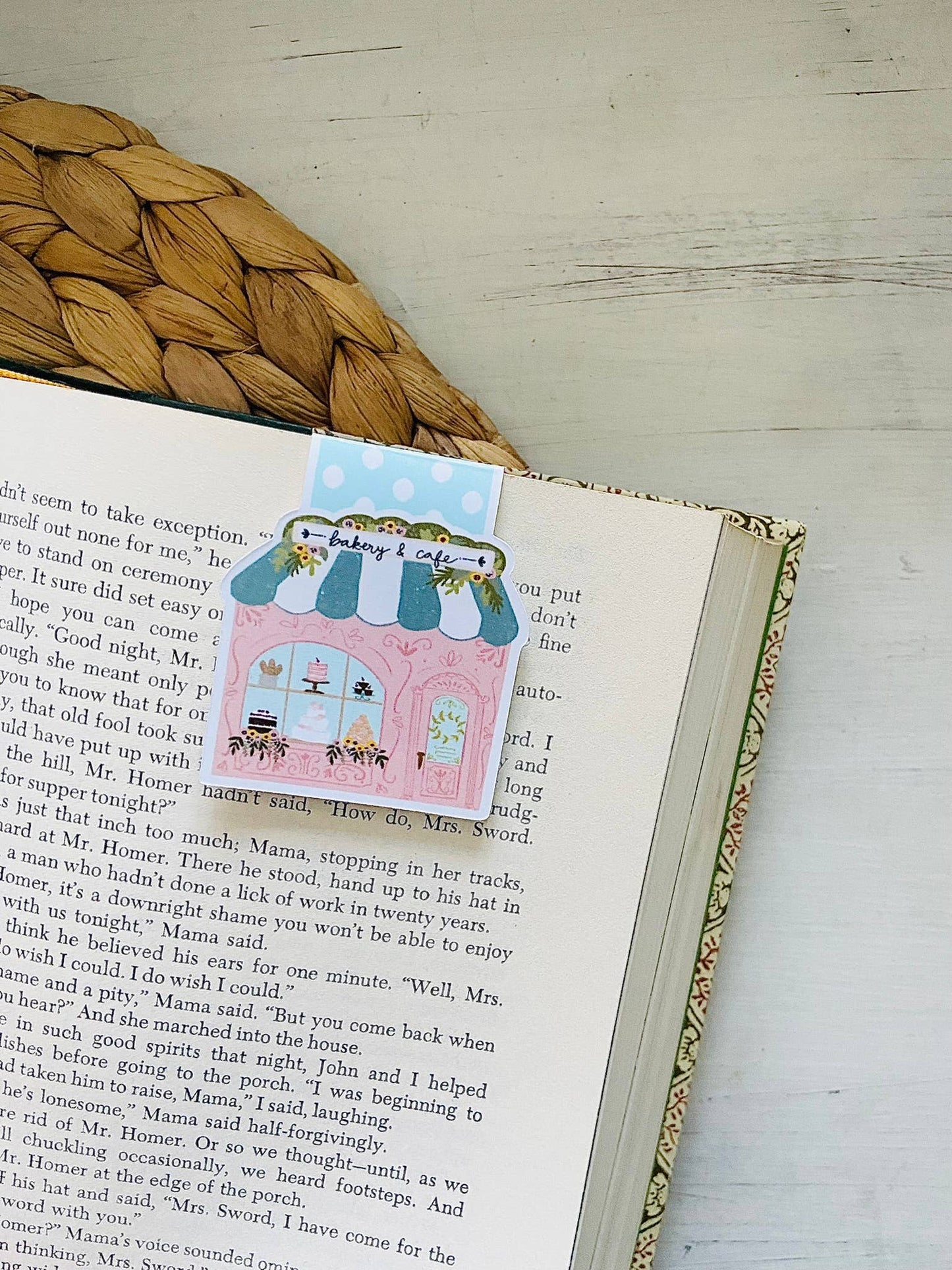 Makerie Day - Bakery Shop Magnetic Bookmark
