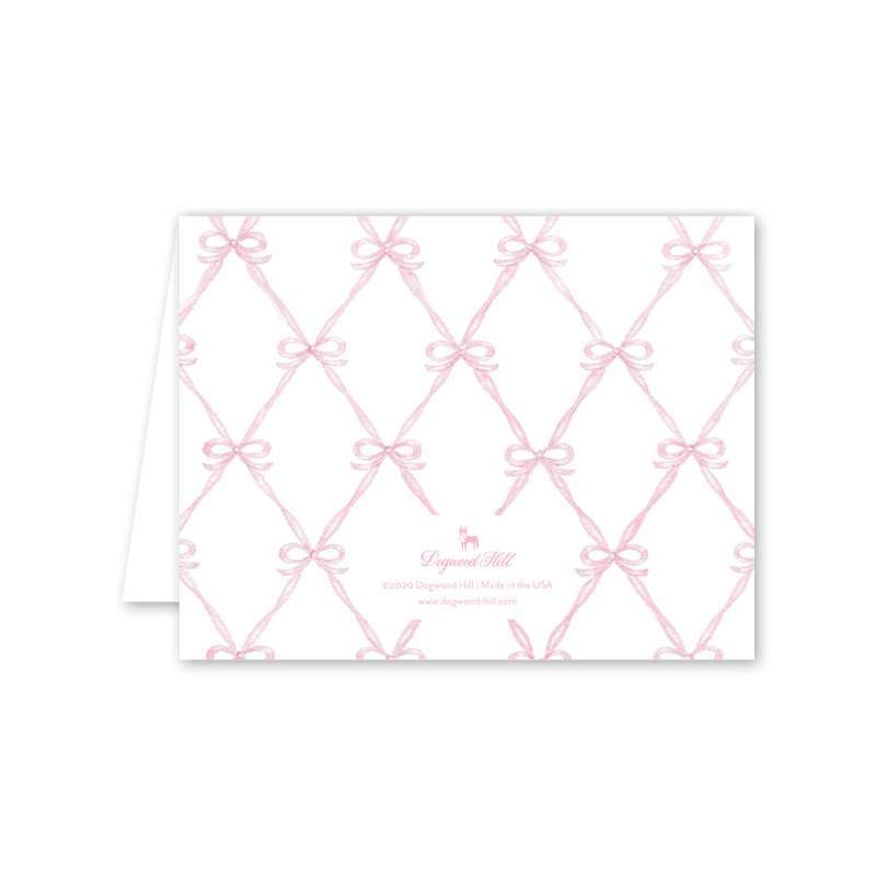 Dogwood Hill - Rattle and Bow Pink