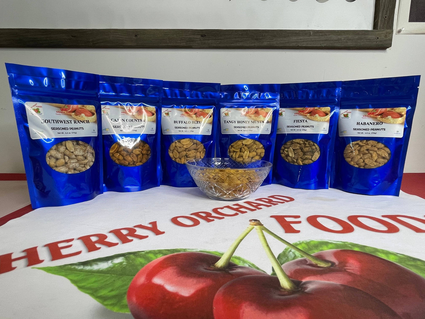 Cherry Orchard Foods - Snack Time Seasoned Peanuts **ALL NEW RECIPE**