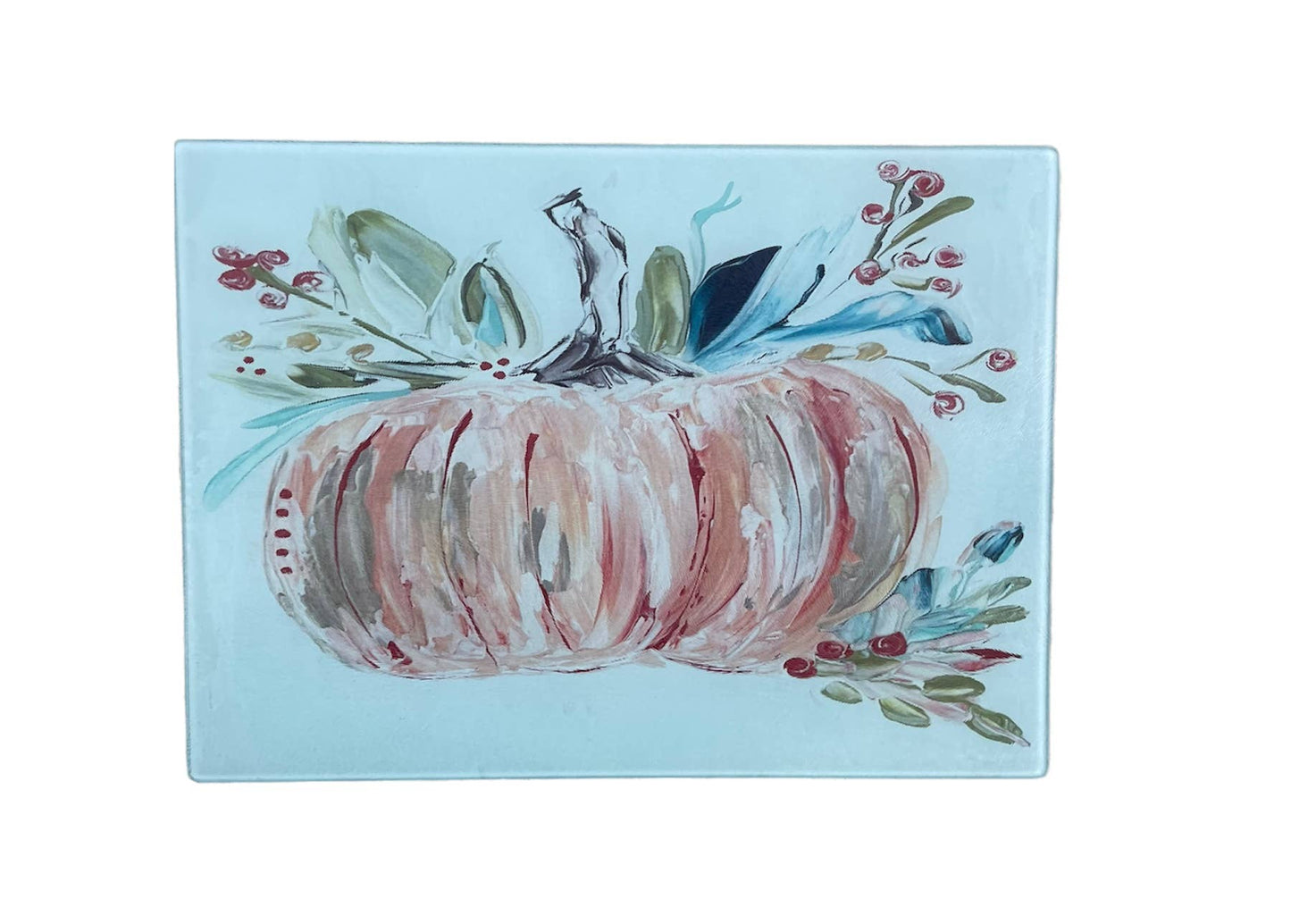 Southern Cotton Mill - GA Pumpkin 2022 Glass Cutting Board