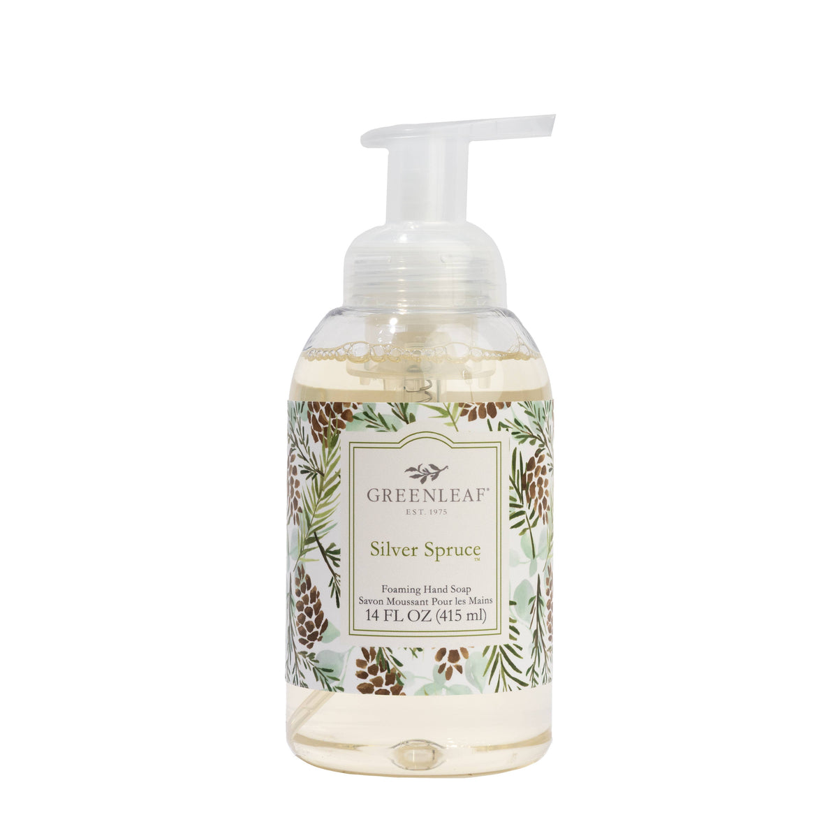 Greenleaf Gifts - Silver Spruce Foaming Hand Soap 4 Pack | Holiday
