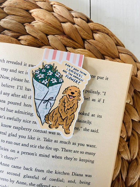 Makerie Day - You've Got Mail | Golden Retriever Magnetic Bookmark