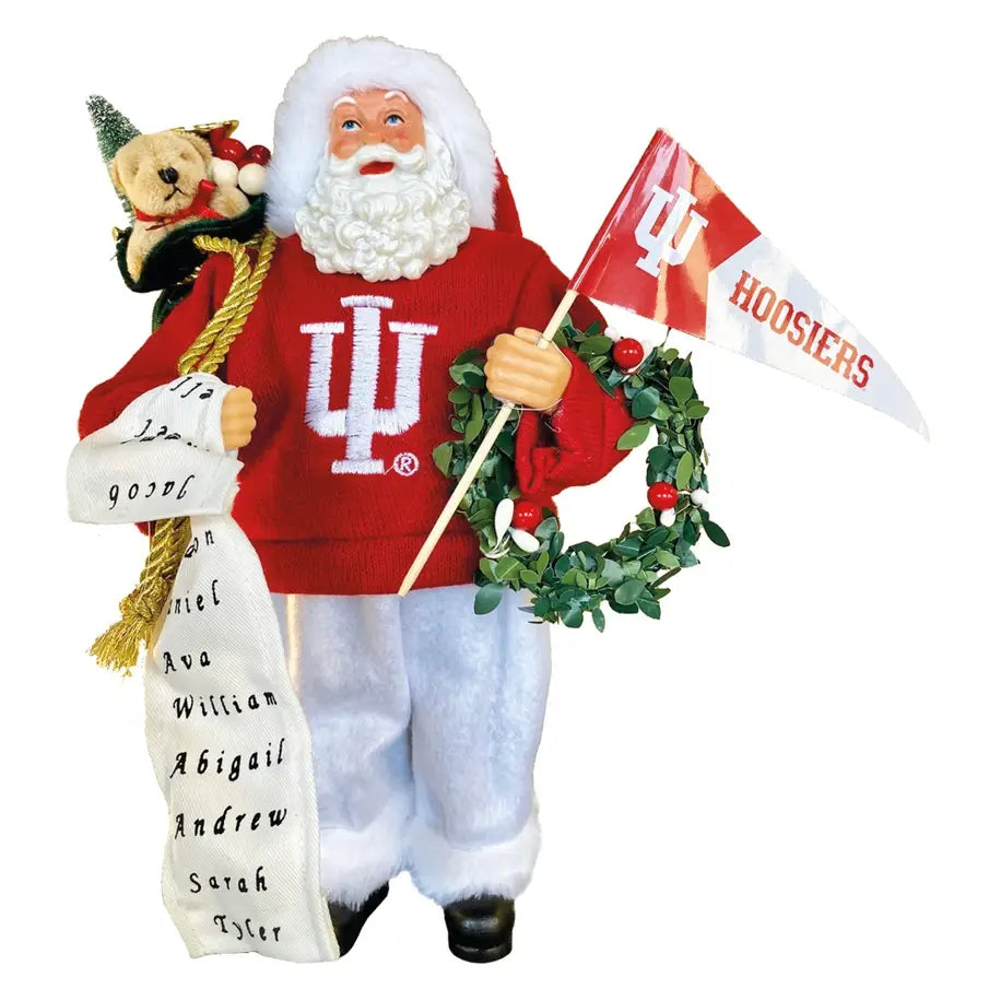 Santa’s Workshop Inc. - 12" Indiana Proud Santa