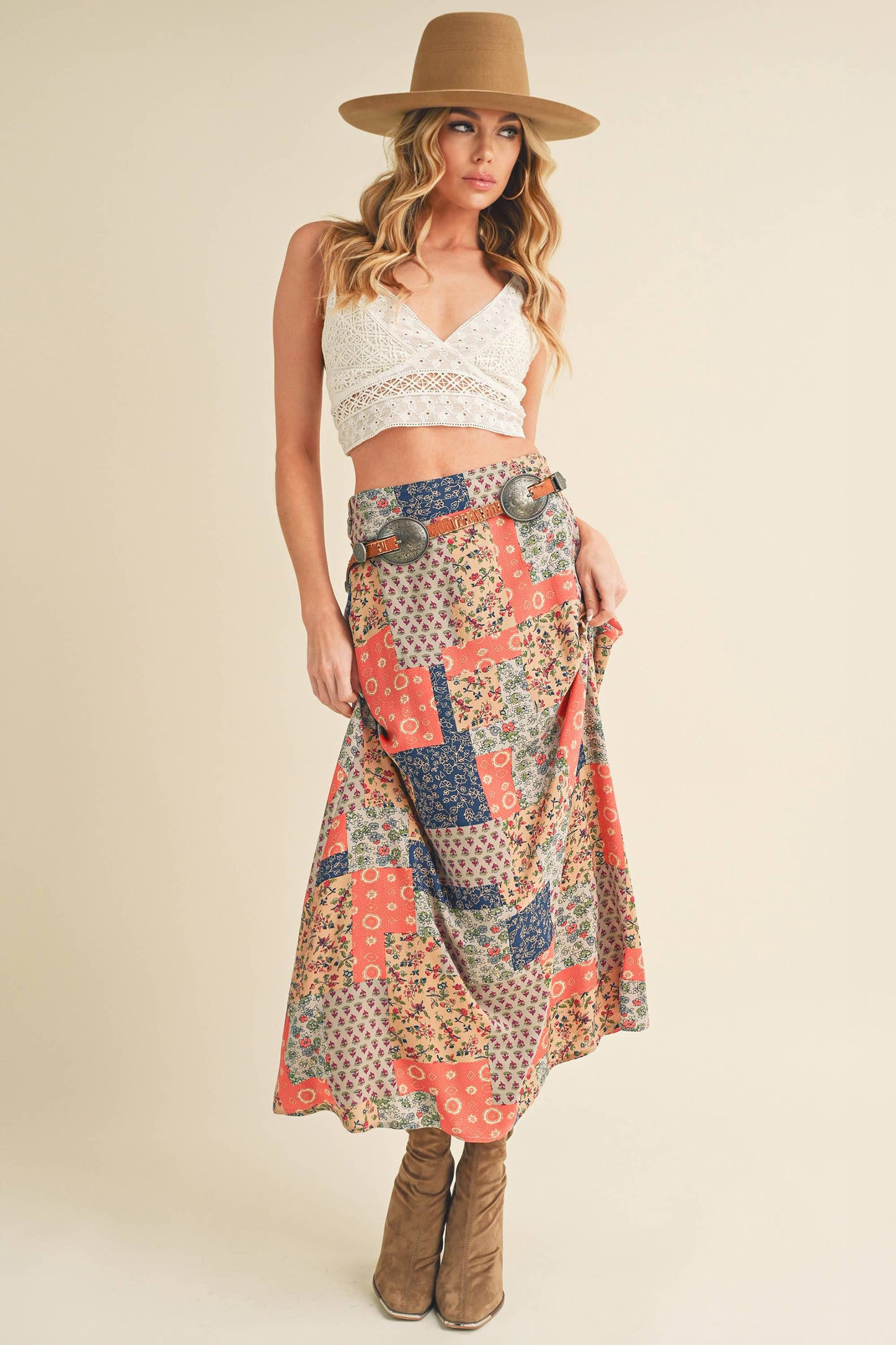 AEMI + CO - 773DN Bradyn Print Skirt 6