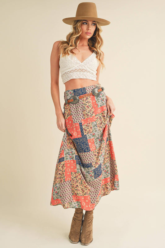 AEMI + CO - 773DN Bradyn Print Skirt 6