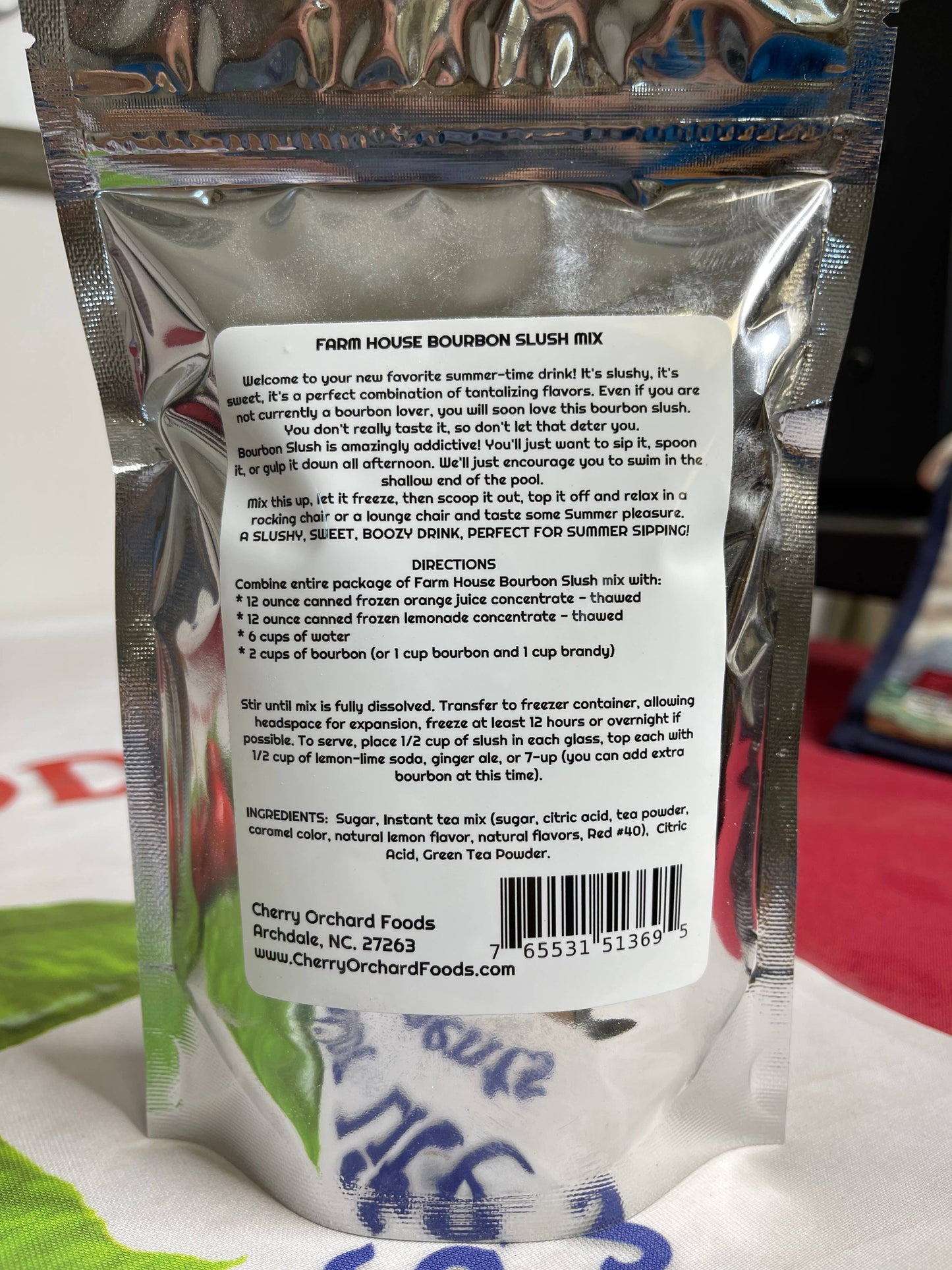 Cherry Orchard Foods - Bourbon Slush