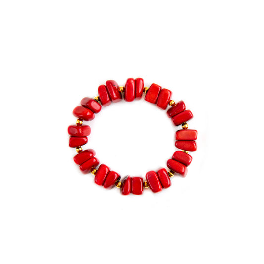 Organic Tagua Jewelry - Zoraida Bracelet