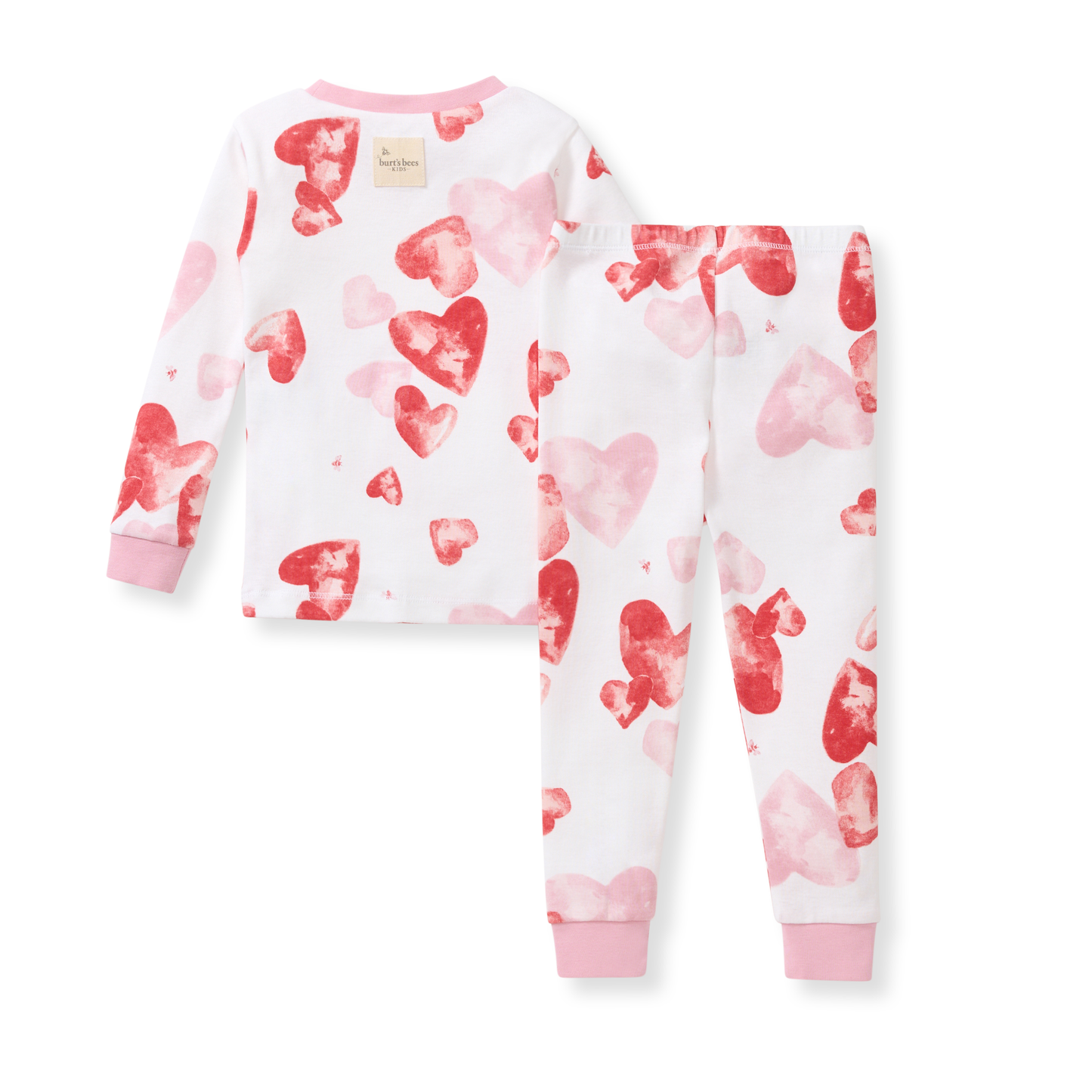 Burt's Bees Baby - I Heart You Organic Cotton Two-Piece Pajamas