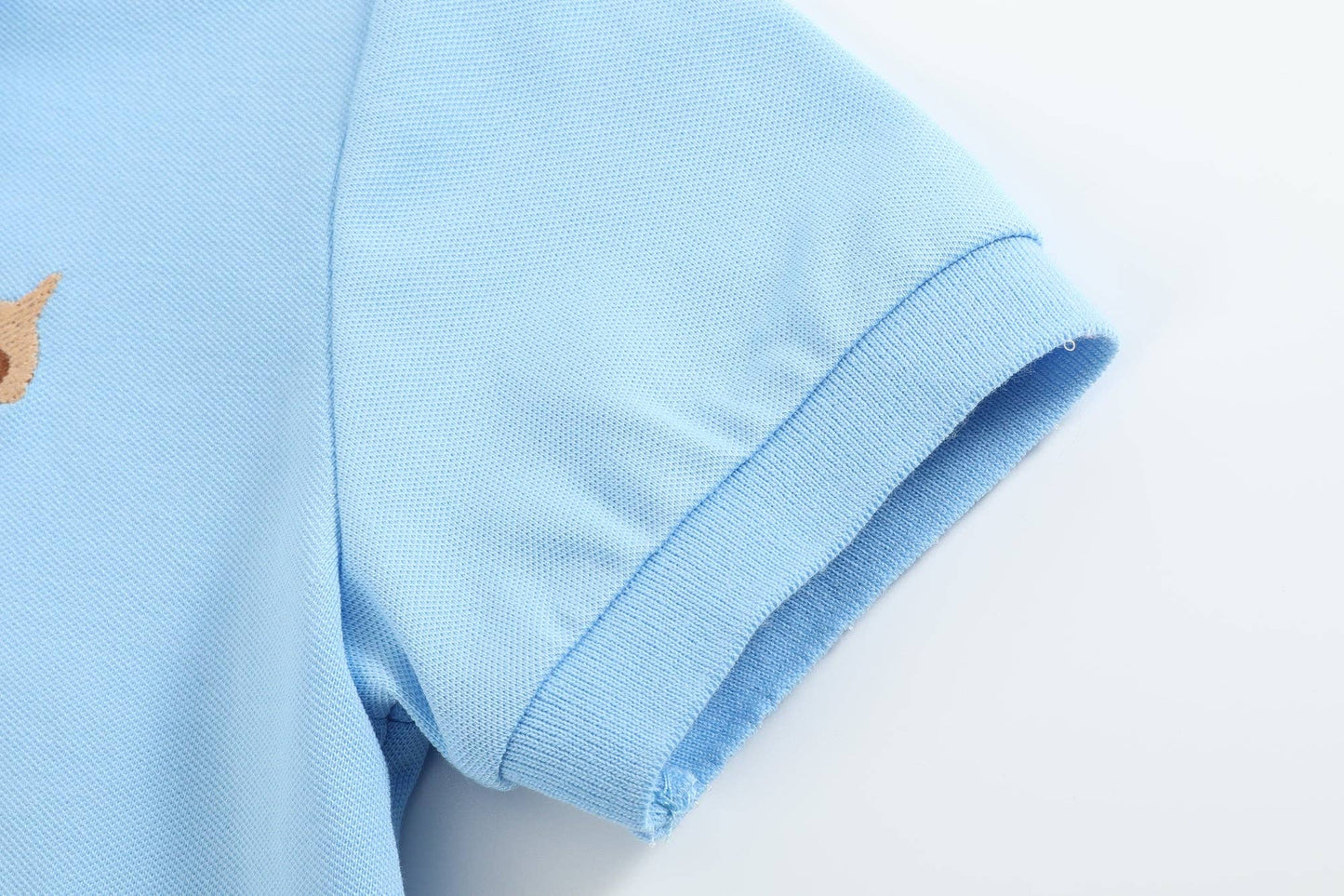 Lil Cactus - Blue Puppy Polo Golf Shirt
