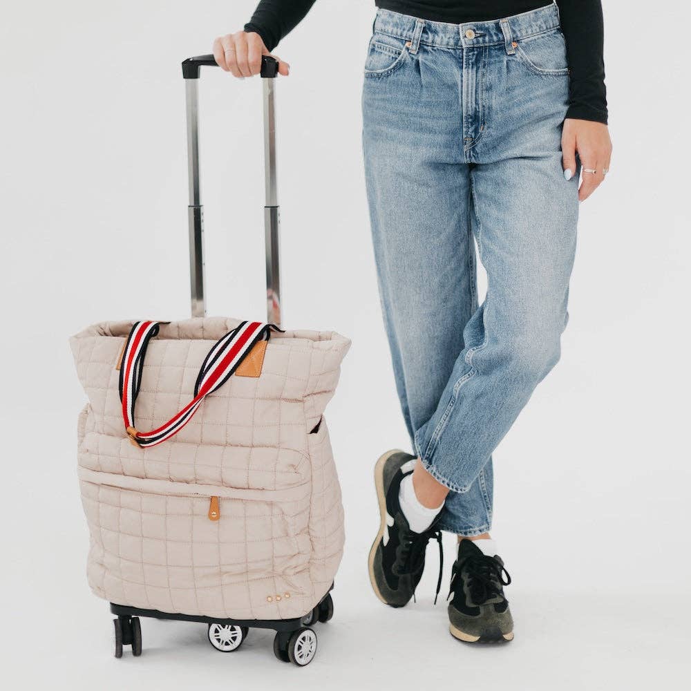 Pretty Simple - Tenley Quilted Tote Roller Bag