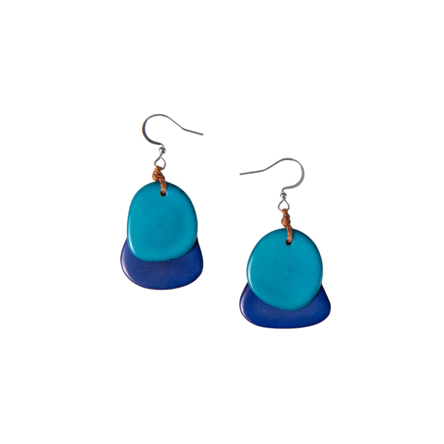 Organic Tagua Jewelry - Fiesta Earrings