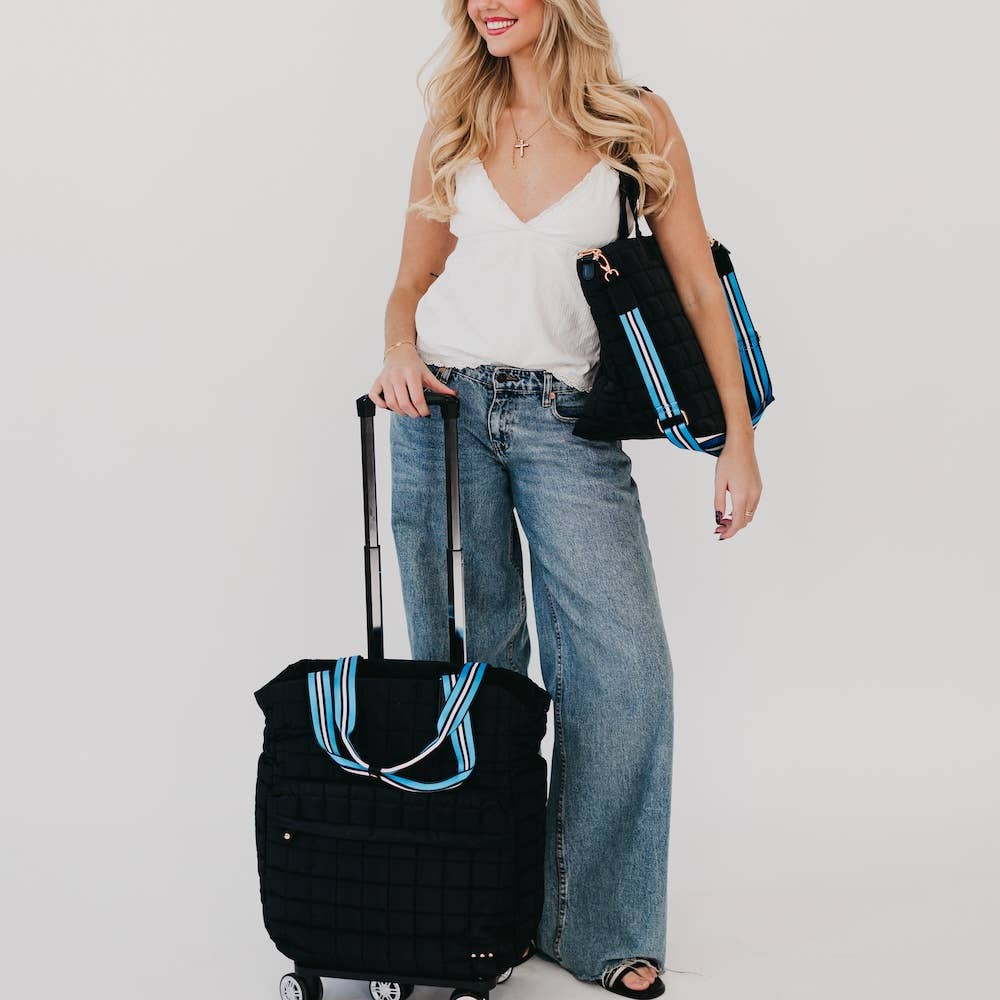 Pretty Simple - Tenley Quilted Tote Roller Bag