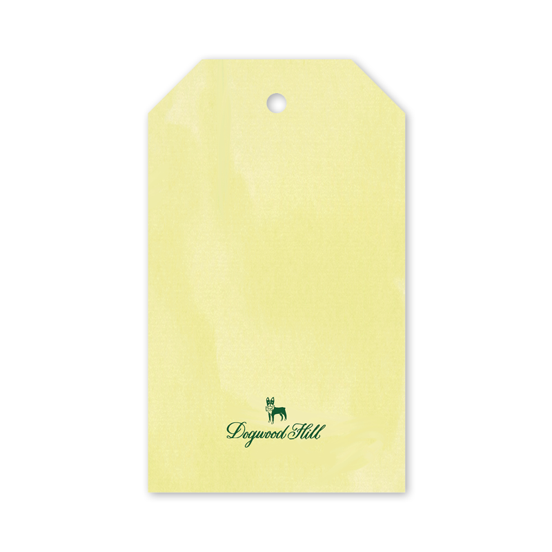 Dogwood Hill - Brocade Botanical Branches Gift Tag