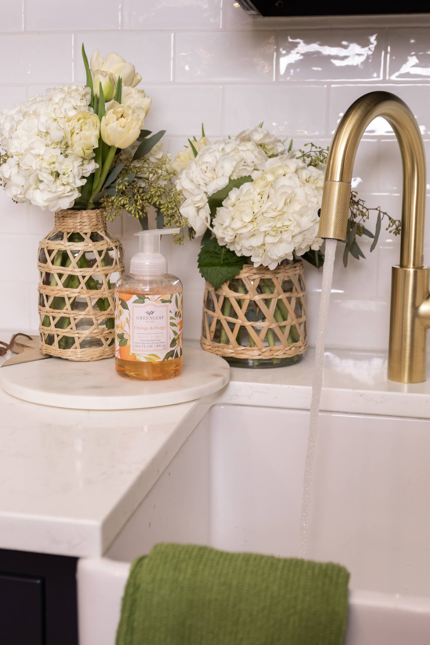 Greenleaf Gifts - Orange & Honey Foaming Hand Soap