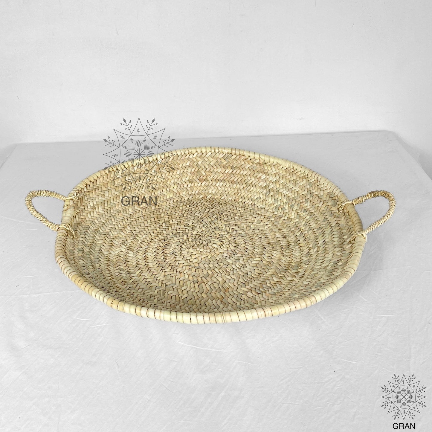 Gran Wholesale - Moroccan Straw Woven Plate, Handcrafted Wicker Plates
