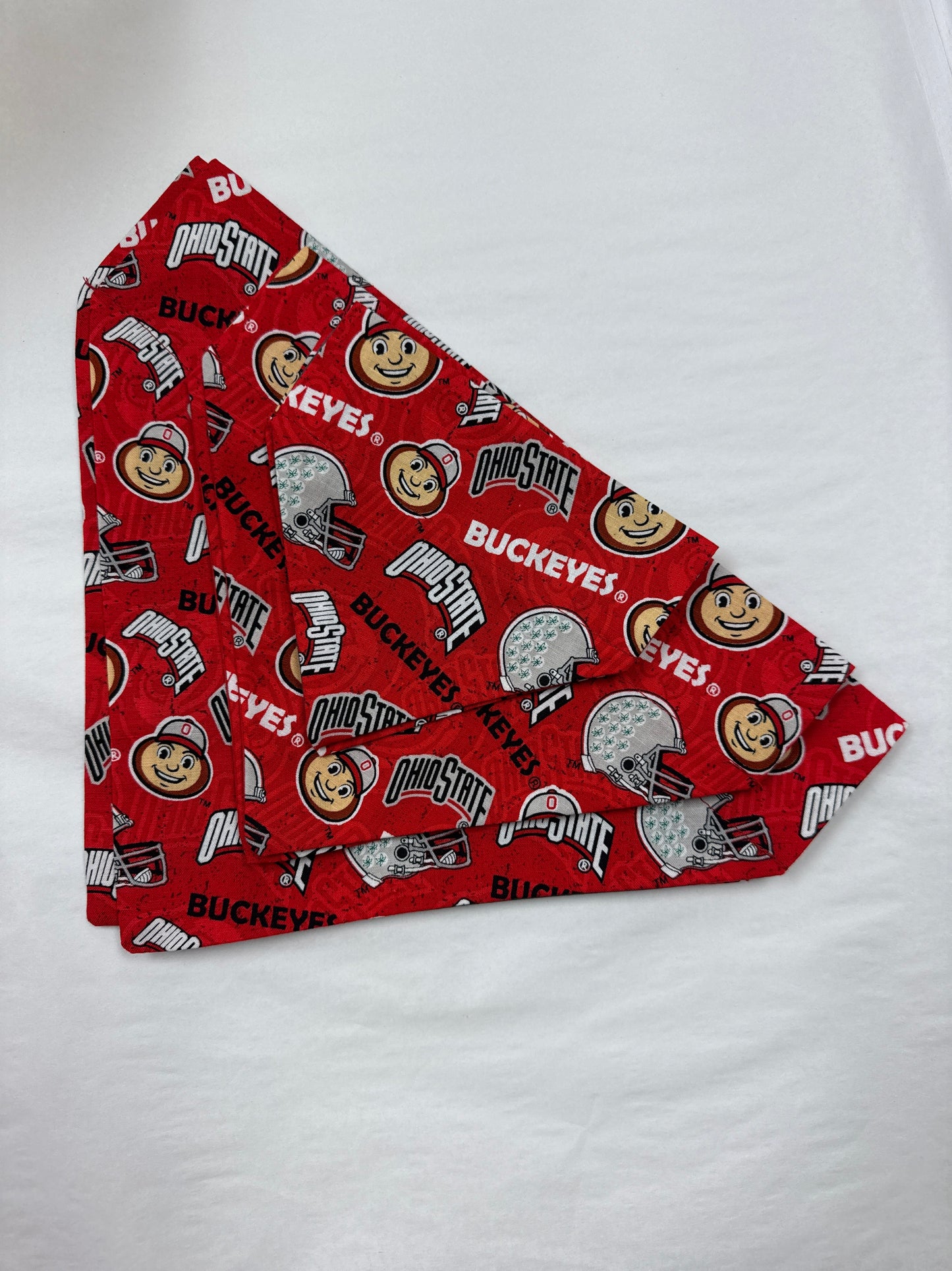 Ohio State Buckeyes dog bandana