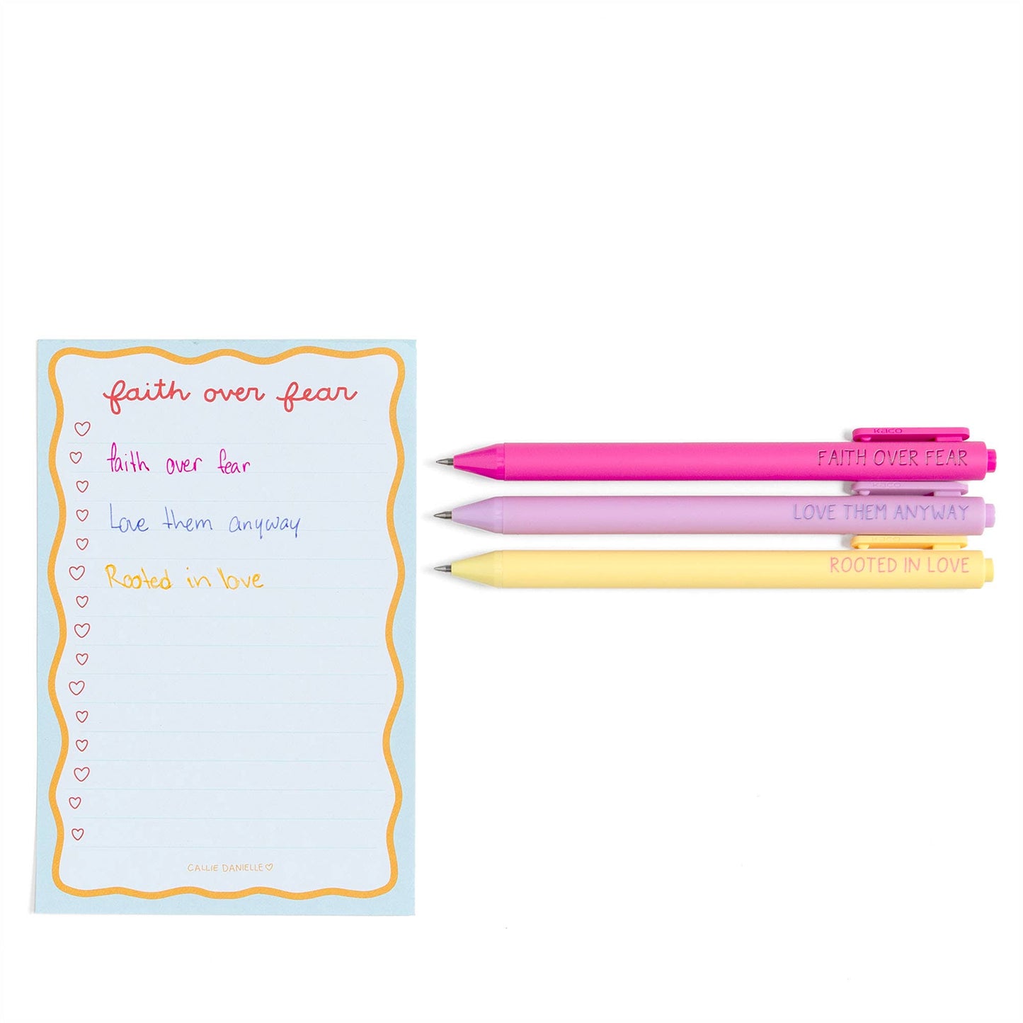 Callie Danielle - Faith Over Fear Pen Set