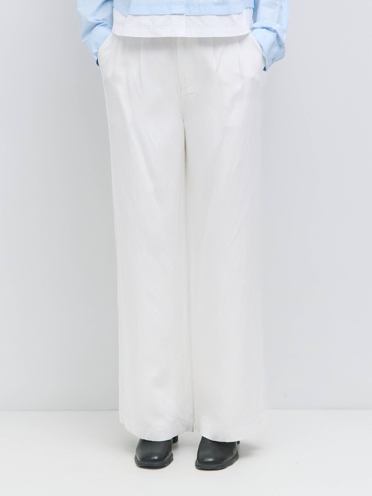 MOD REF - The Sylvia Pants | Linen Blend Trousers
