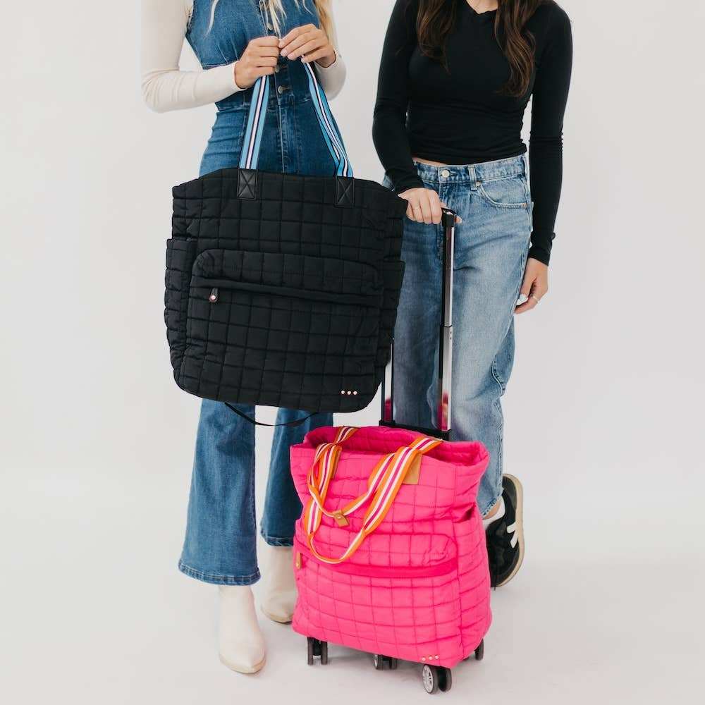 Pretty Simple - Tenley Quilted Tote Roller Bag