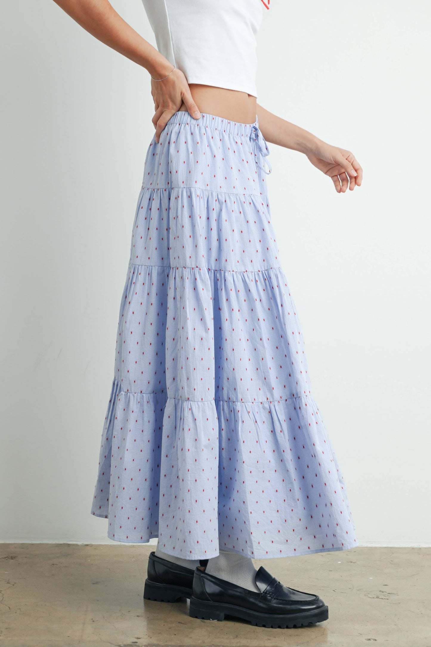 BUTTERMELON - Flowy Maxi Skirt - BMS7624