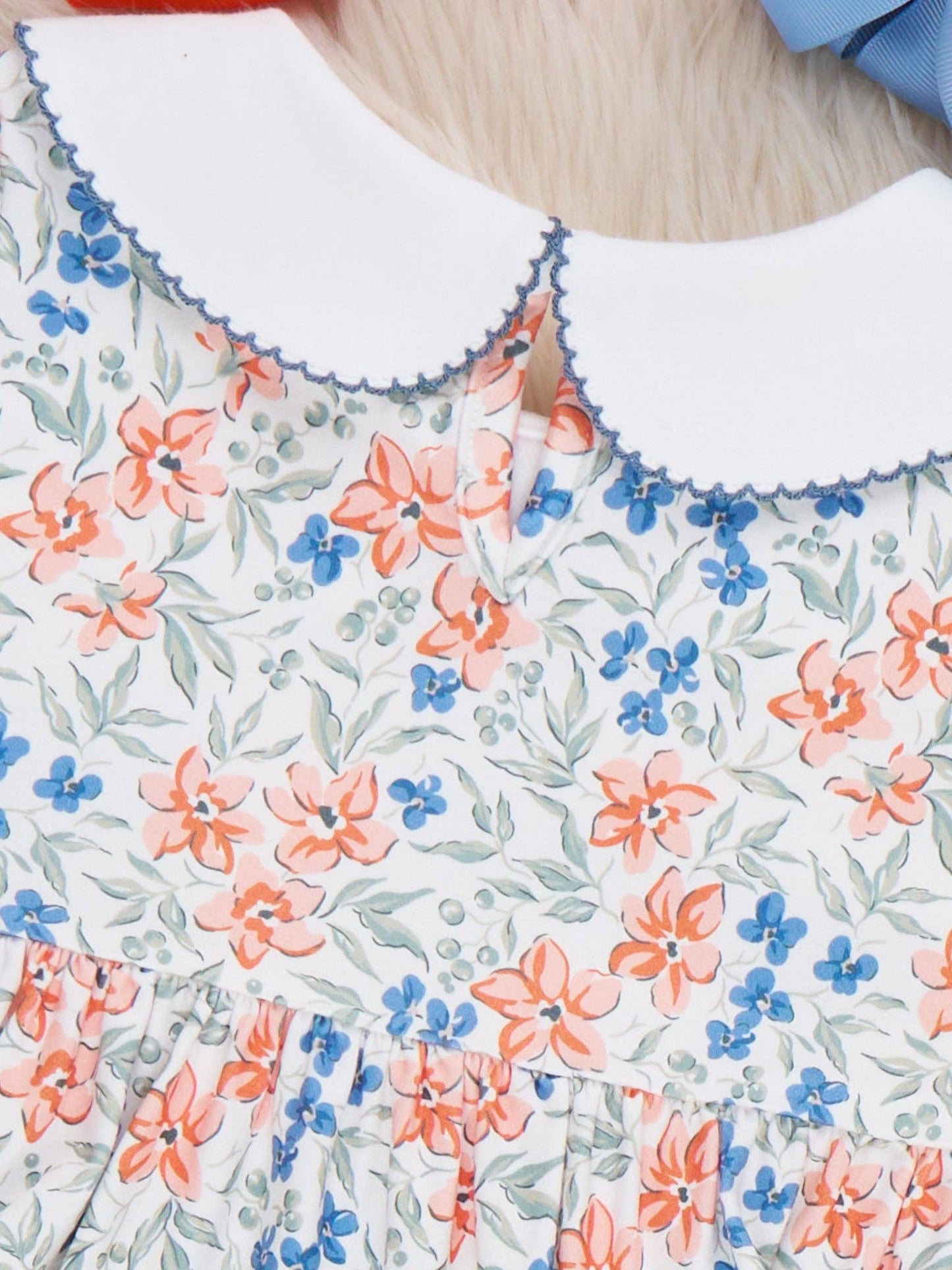 Marie Nicole Clothing - Graceful Floral "Jesus Loves Me" Dress