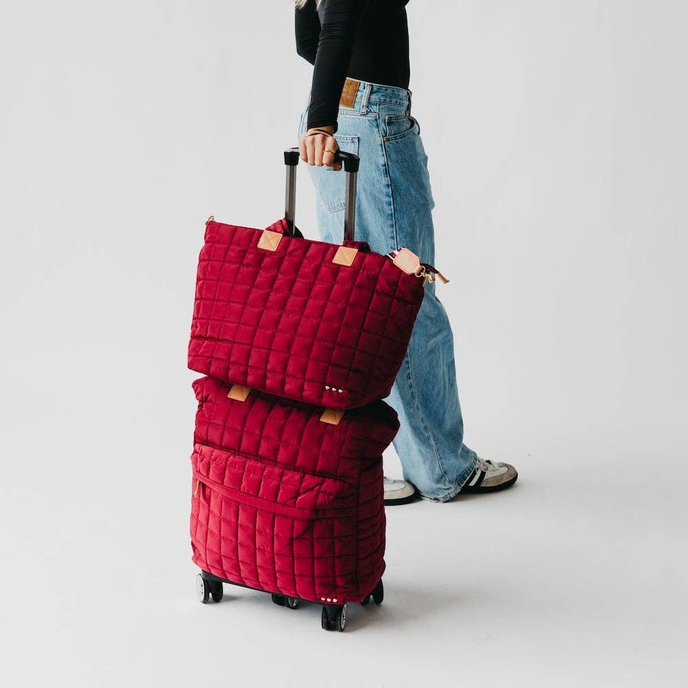 Pretty Simple - Tenley Quilted Tote Roller Bag